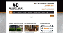 Desktop Screenshot of kchomeremodelers.com