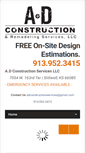 Mobile Screenshot of kchomeremodelers.com